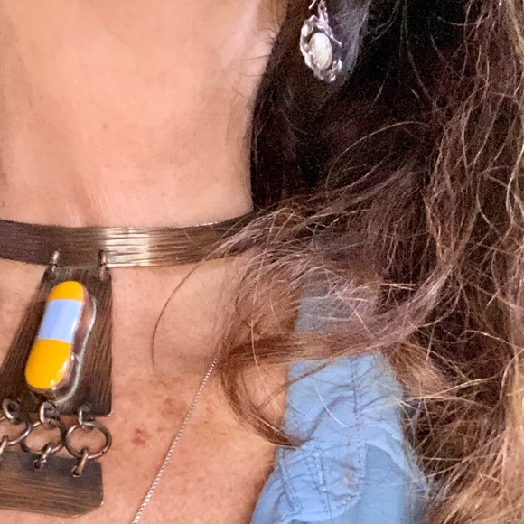 VINTAGE COPPER CHOKER - Picture 2 of 8